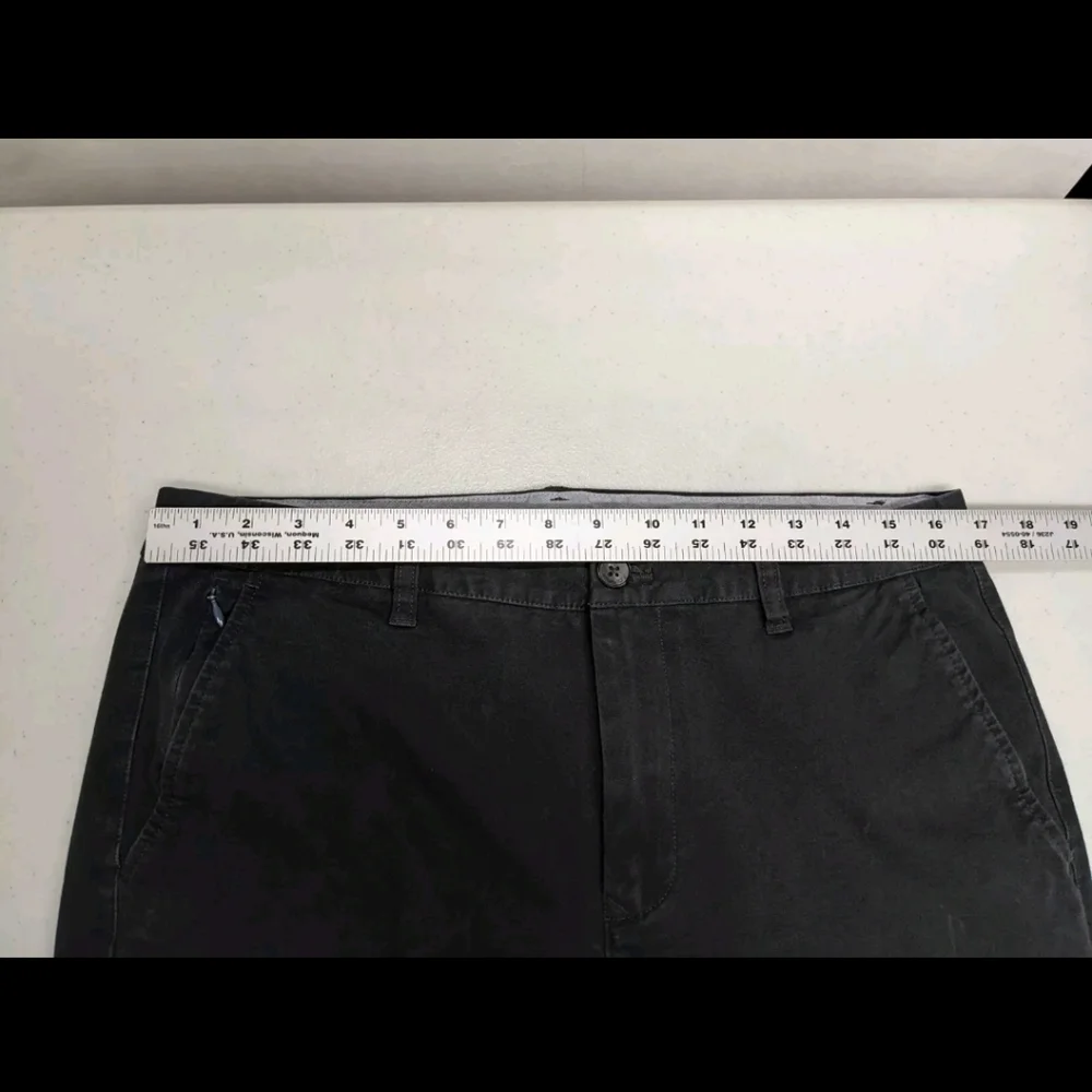Bonobos Slim Straight Leg Pants 33x32 Gray Weekend Casual Chino - Picture 11 of 11